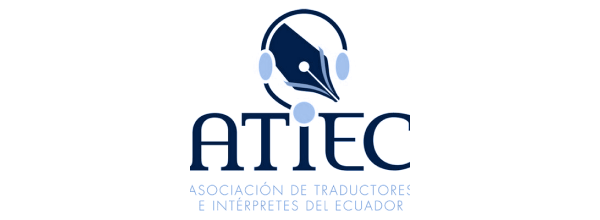 Logotipo de la Asociación Ecuatoriana de Traductores e Intérpretes (ATIEC)